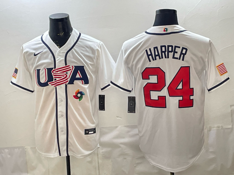 Men 2026 World cup white MLB Nike jersey 0079
